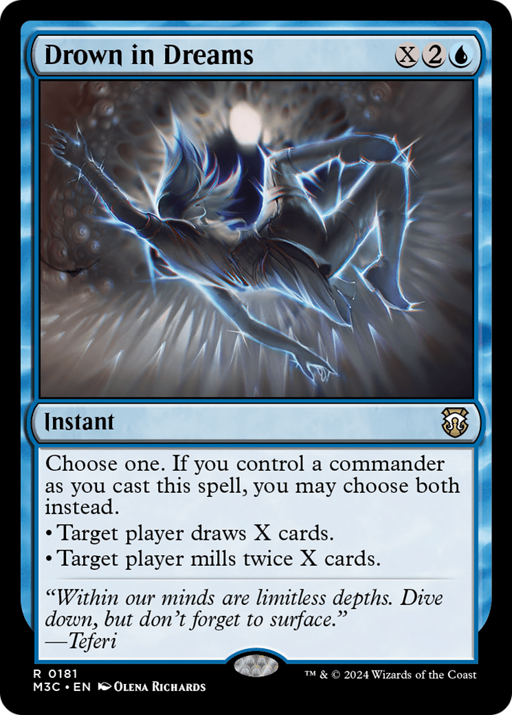 Drown in Dreams (Ripple Foil) [Modern Horizons 3 Commander] | Grognard Games