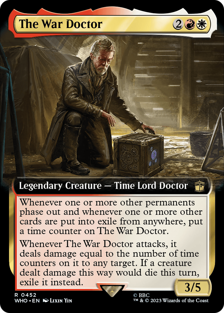The War Doctor (Extended Art) [Doctor Who] | Grognard Games