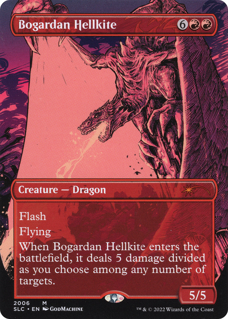 Bogardan Hellkite (Borderless) [Secret Lair 30th Anniversary Countdown Kit] | Grognard Games