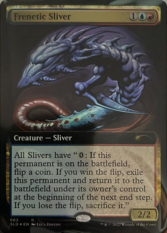 Frenetic Sliver (Extended Art) [Secret Lair Drop Promos] | Grognard Games