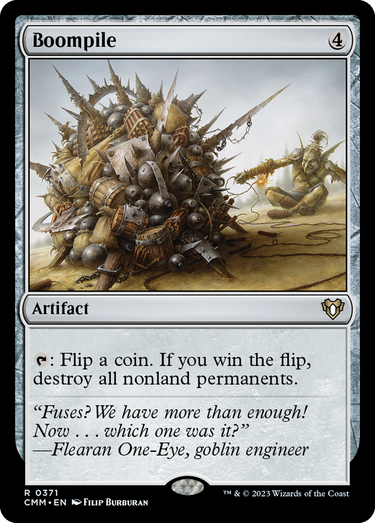 Boompile [Commander Masters] | Grognard Games