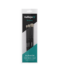 Vallejo Natural hair Drybrush set | Grognard Games