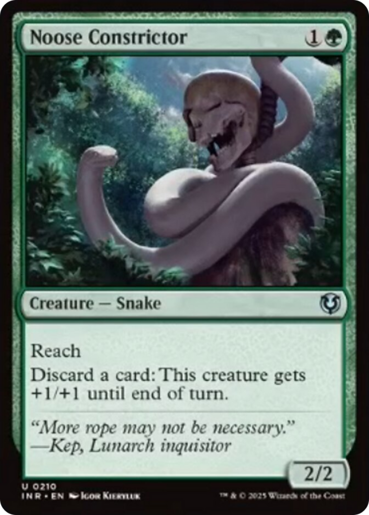 Noose Constrictor [Innistrad Remastered] | Grognard Games