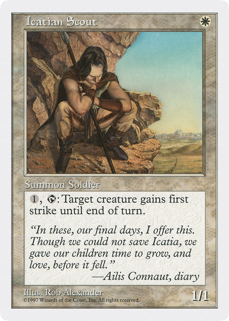 Icatian Scout [Fifth Edition] | Grognard Games