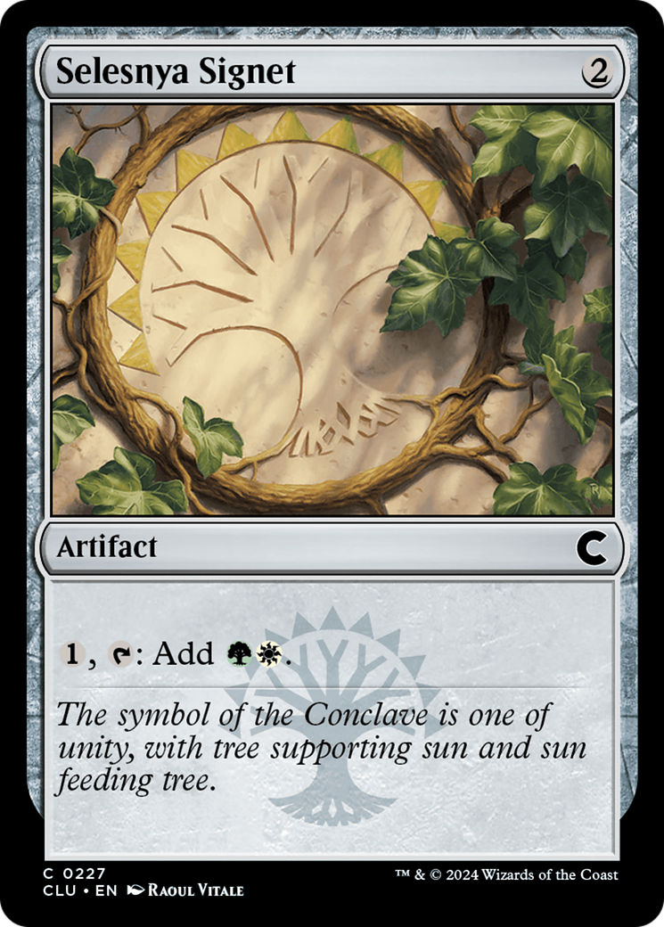 Selesnya Signet [Ravnica: Clue Edition] | Grognard Games