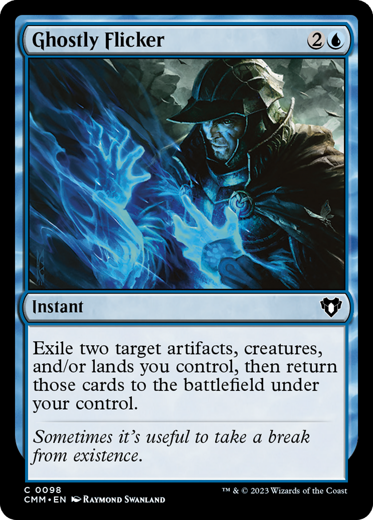 Ghostly Flicker [Commander Masters] | Grognard Games