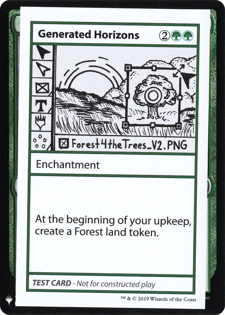 Generated Horizons [Mystery Booster Playtest Cards] | Grognard Games