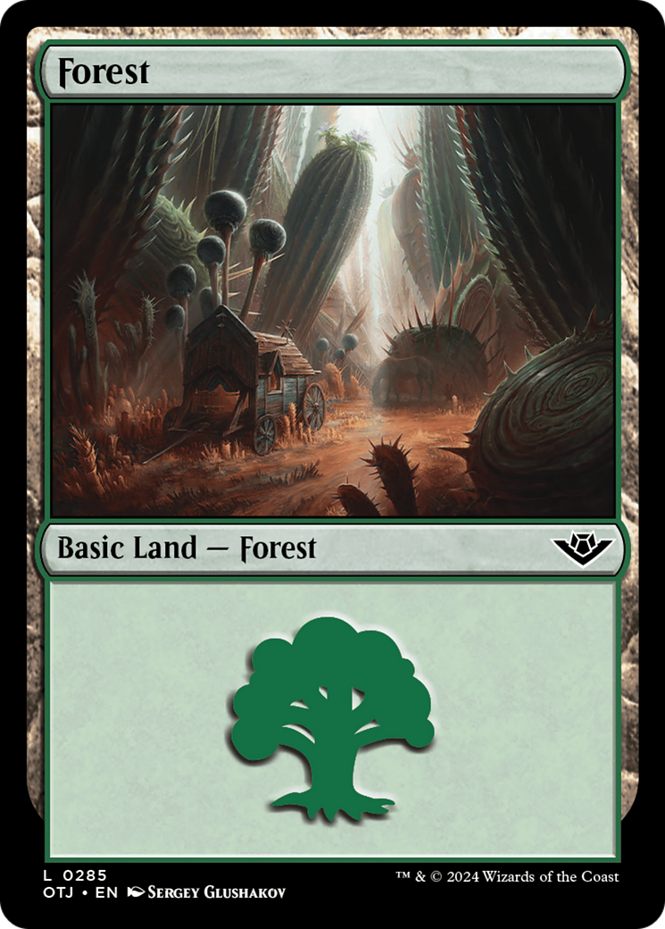 Forest (0285) [Outlaws of Thunder Junction] | Grognard Games
