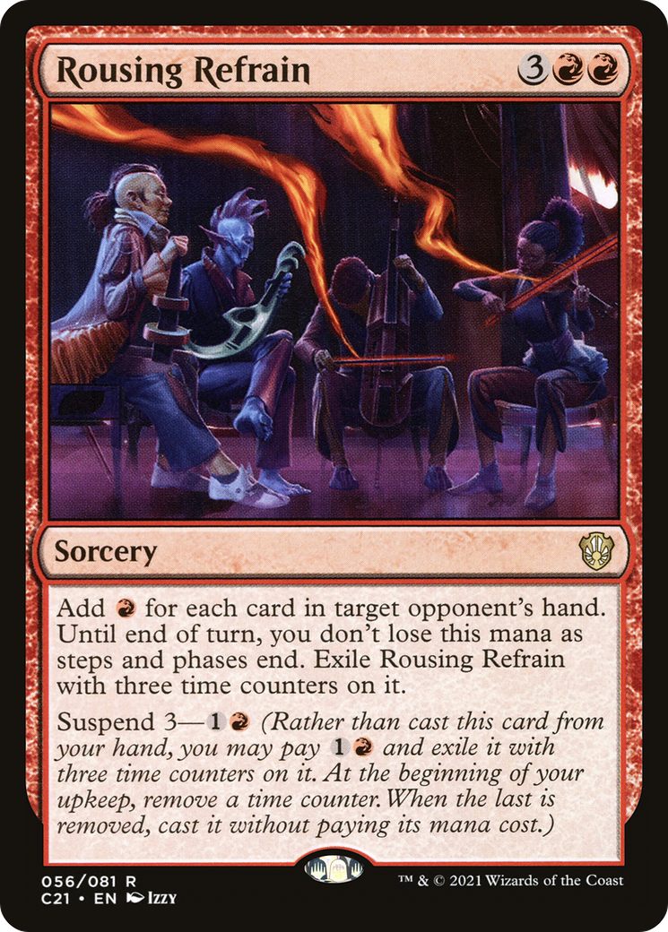 Rousing Refrain [Commander 2021] | Grognard Games