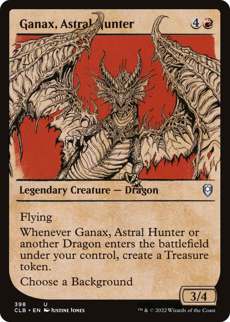 Ganax, Astral Hunter (Showcase) [Commander Legends: Battle for Baldur's Gate] | Grognard Games