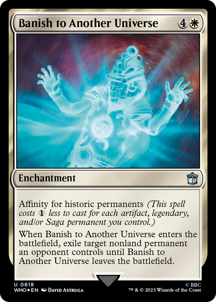 Banish to Another Universe (Surge Foil) [Doctor Who] | Grognard Games