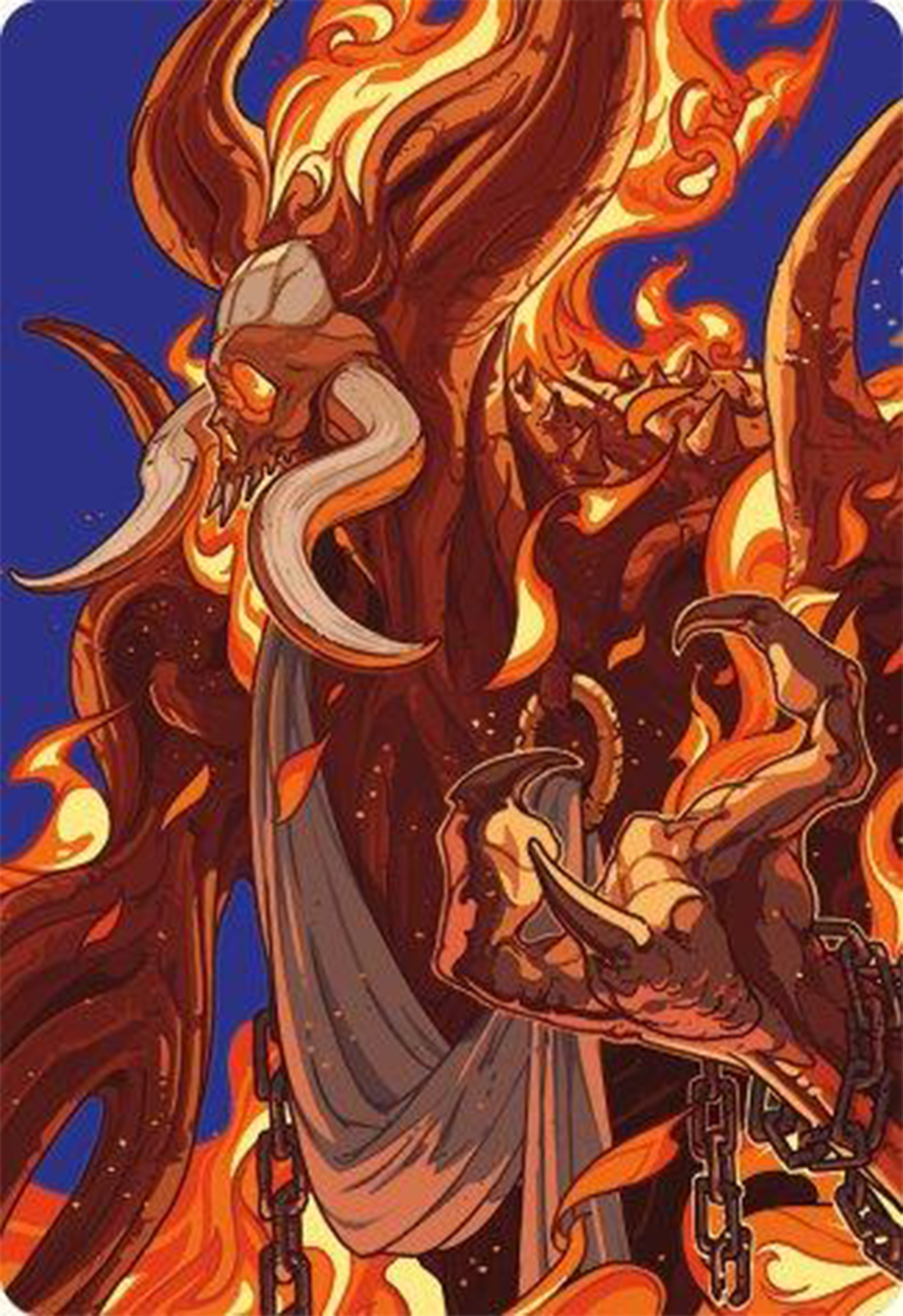 Phlage, Titan of Fire's Fury Art Card [Modern Horizons 3 Art Series] | Grognard Games