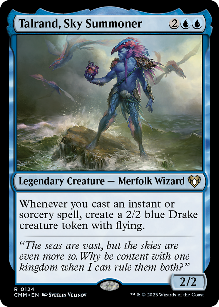 Talrand, Sky Summoner [Commander Masters] | Grognard Games