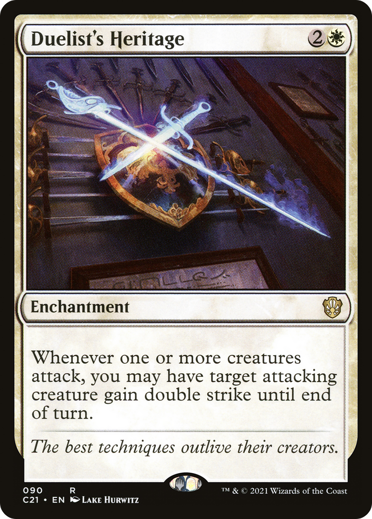 Duelist's Heritage [Commander 2021] | Grognard Games