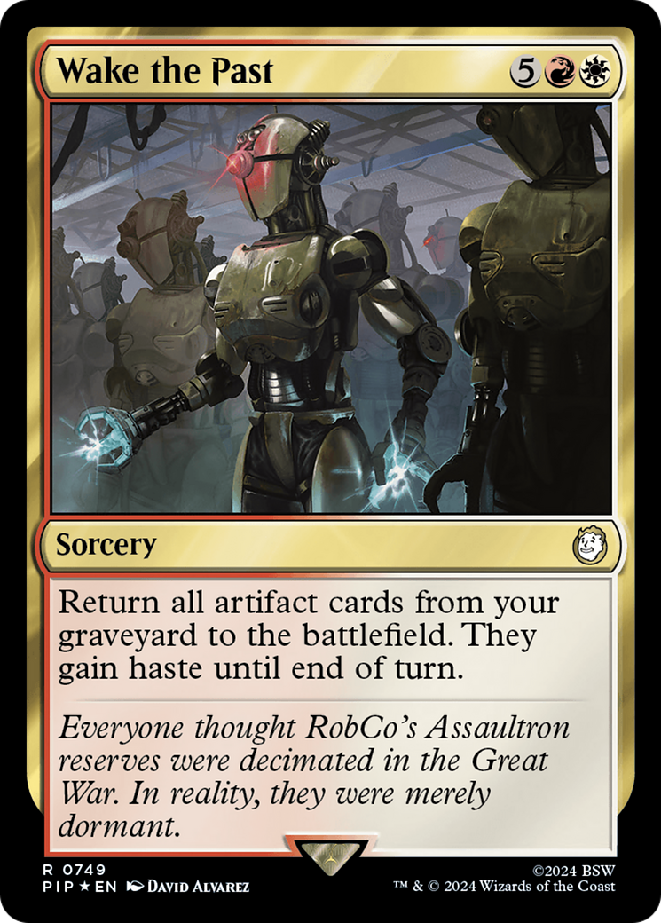 Wake the Past (Surge Foil) [Fallout] | Grognard Games