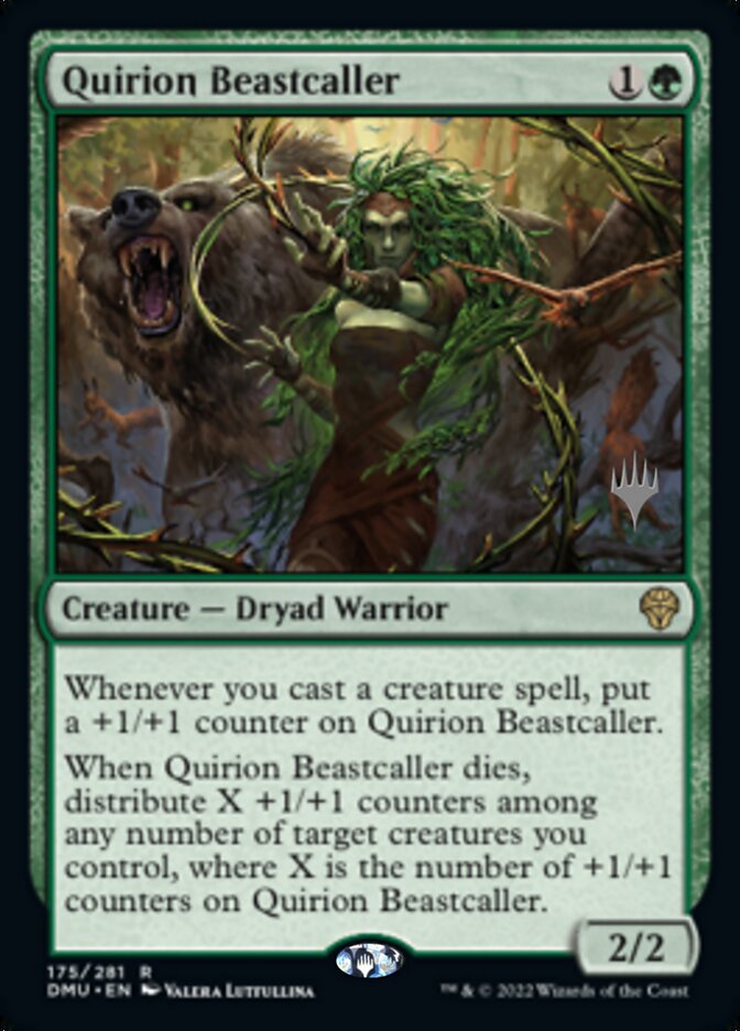 Quirion Beastcaller (Promo Pack) [Dominaria United Promos] | Grognard Games