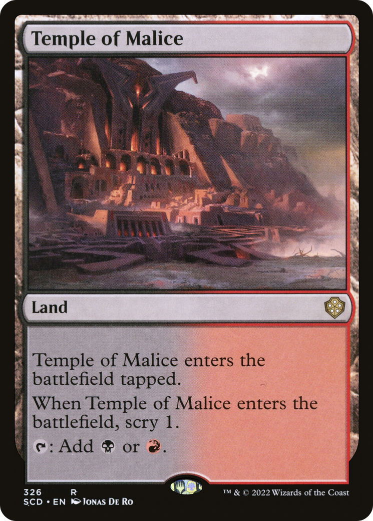 Temple of Malice [Starter Commander Decks] | Grognard Games