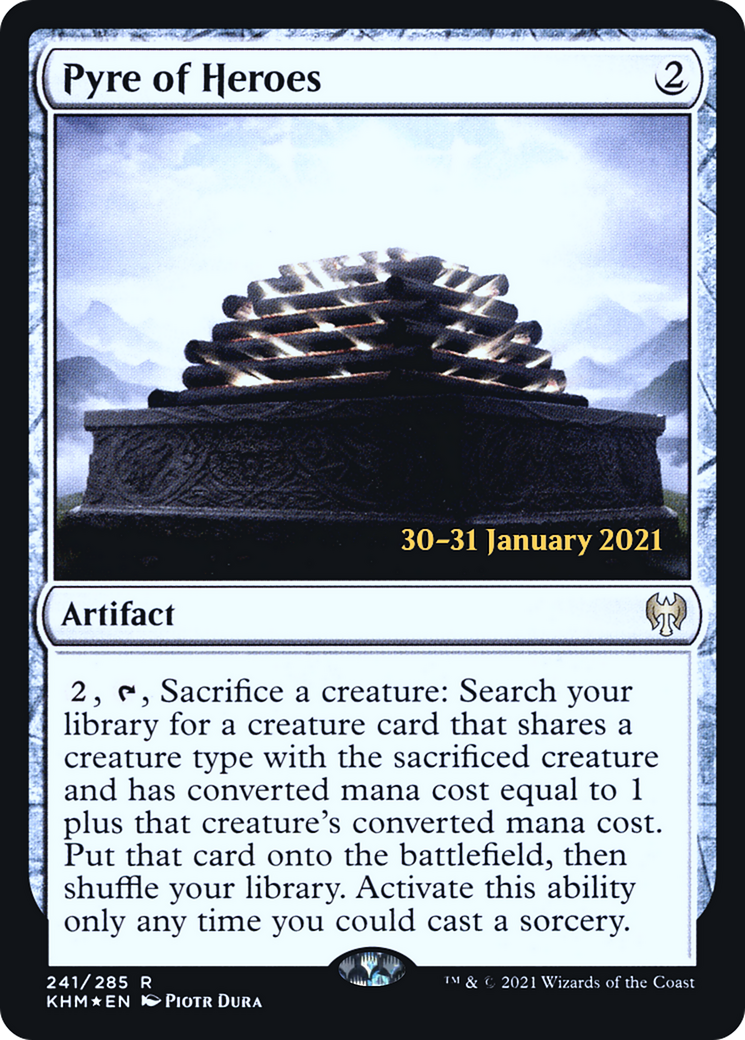 Pyre of Heroes [Kaldheim Prerelease Promos] | Grognard Games