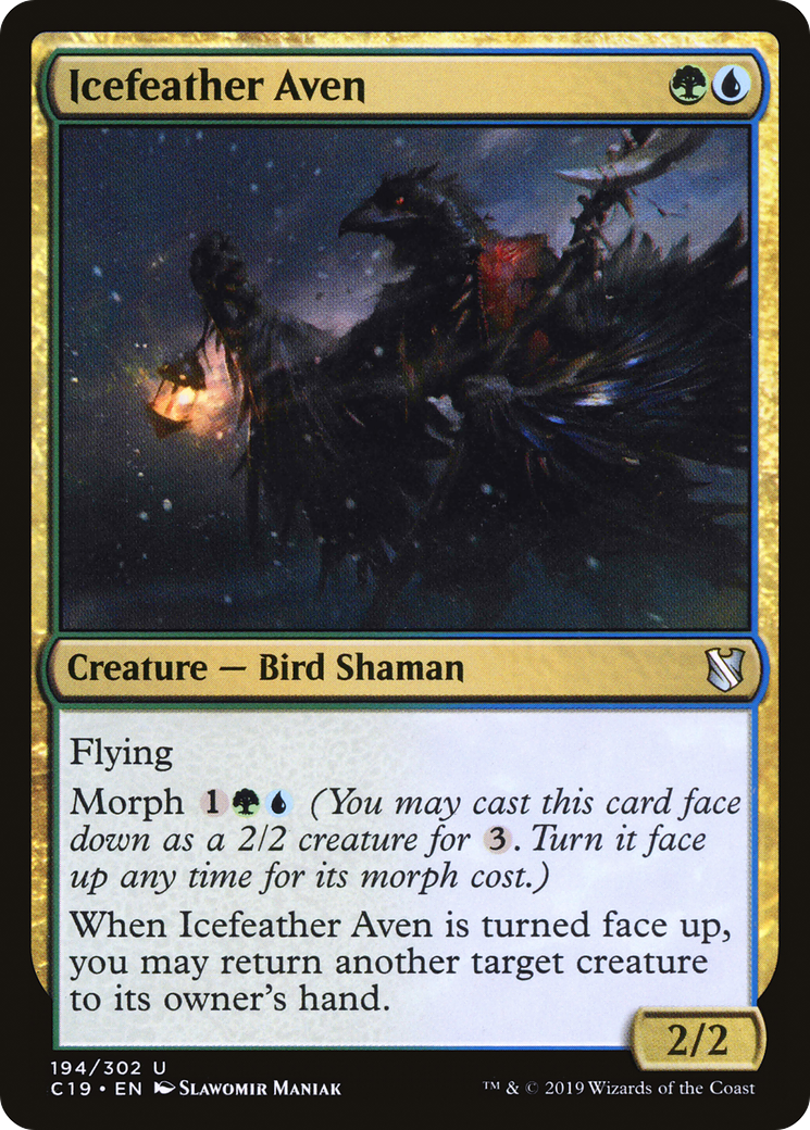 Icefeather Aven [Commander 2019] | Grognard Games