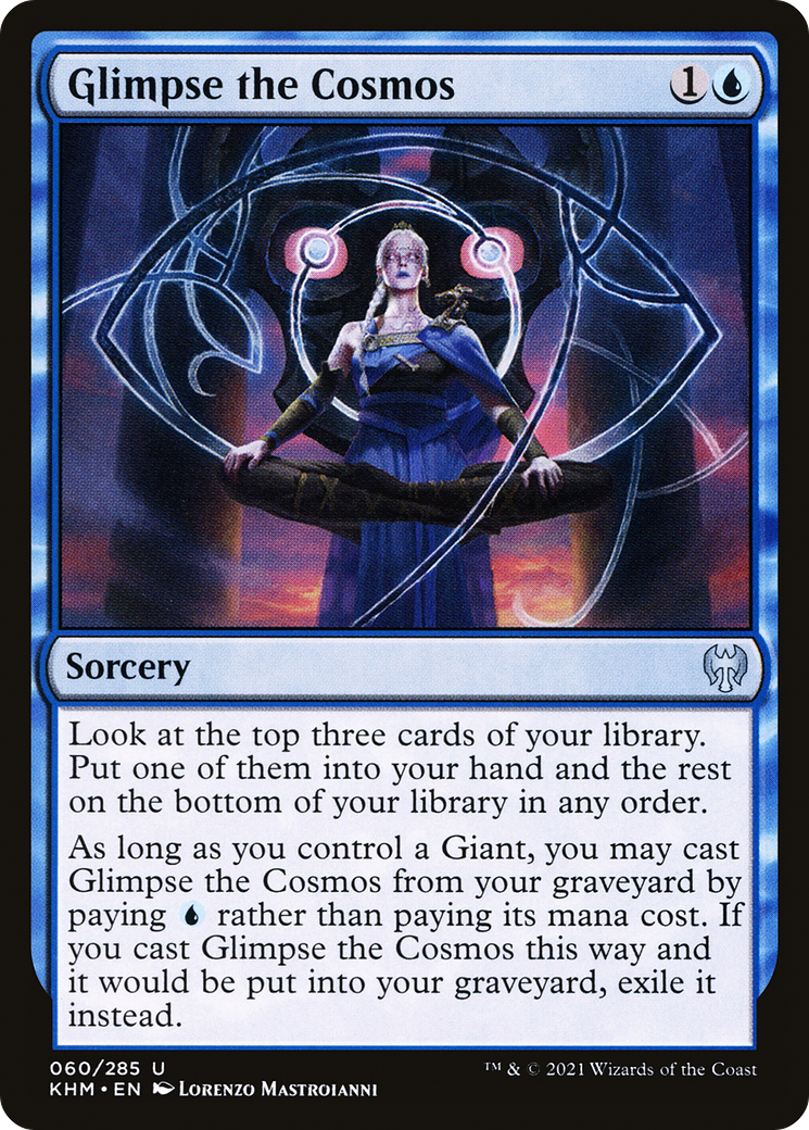 Glimpse the Cosmos [Kaldheim] | Grognard Games