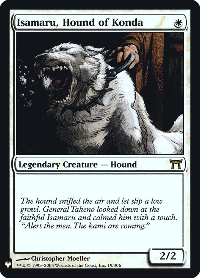 Isamaru, Hound of Konda [Mystery Booster] | Grognard Games