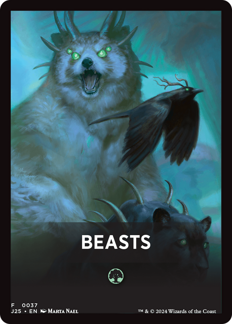 Beasts Theme Card [Foundations Jumpstart Front Cards] | Grognard Games