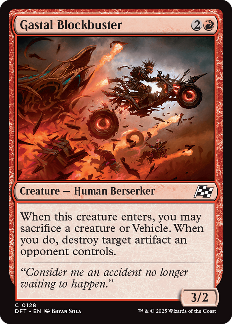 Gastal Blockbuster [Aetherdrift] | Grognard Games