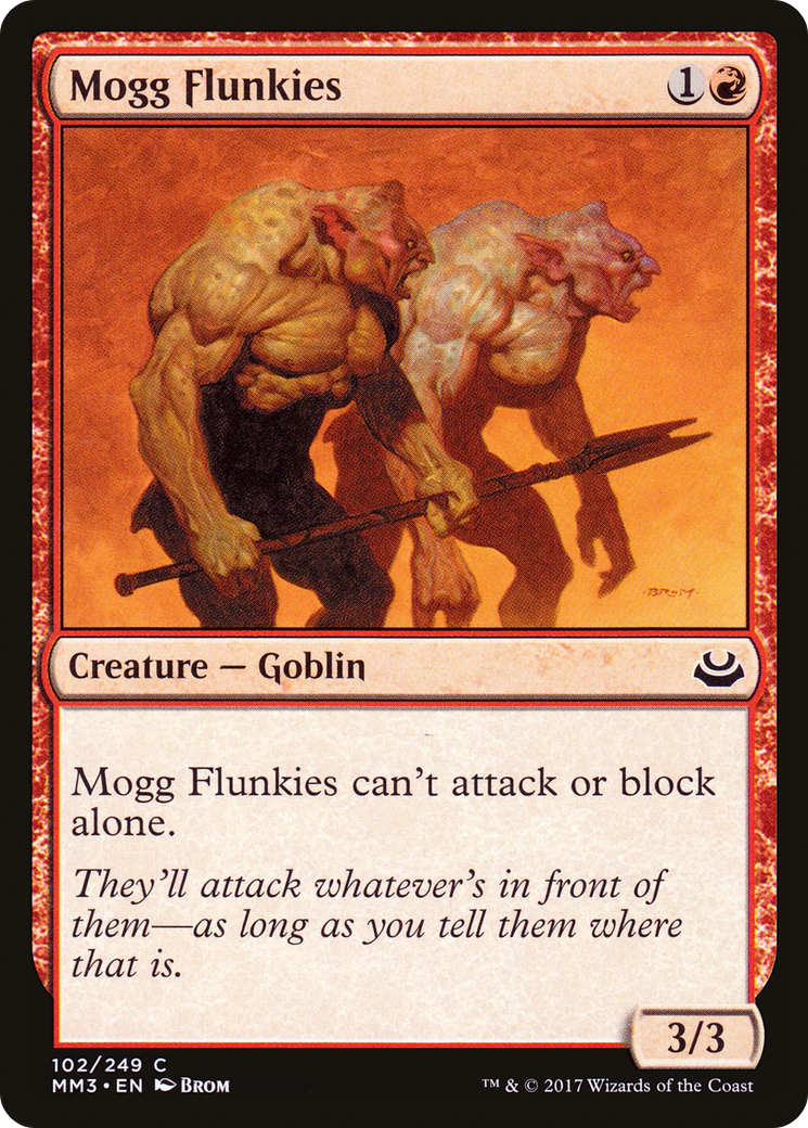 Mogg Flunkies [Modern Masters 2017] | Grognard Games