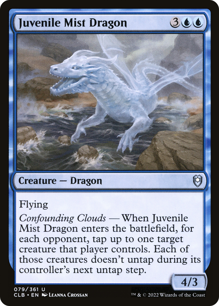 Juvenile Mist Dragon [Commander Legends: Battle for Baldur's Gate] | Grognard Games