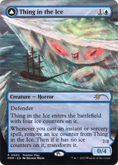 Thing in the Ice // Awoken Horror (Borderless Alternate Art) [Regional Championship Qualifiers 2023] | Grognard Games