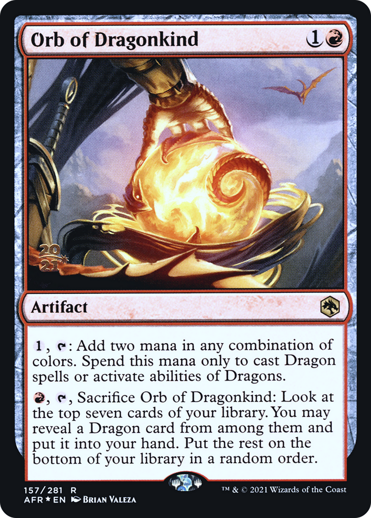 Orb of Dragonkind [Dungeons & Dragons: Adventures in the Forgotten Realms Prerelease Promos] | Grognard Games