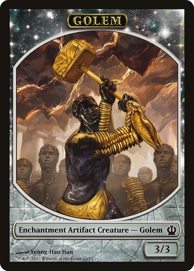 Golem [Theros Tokens] | Grognard Games