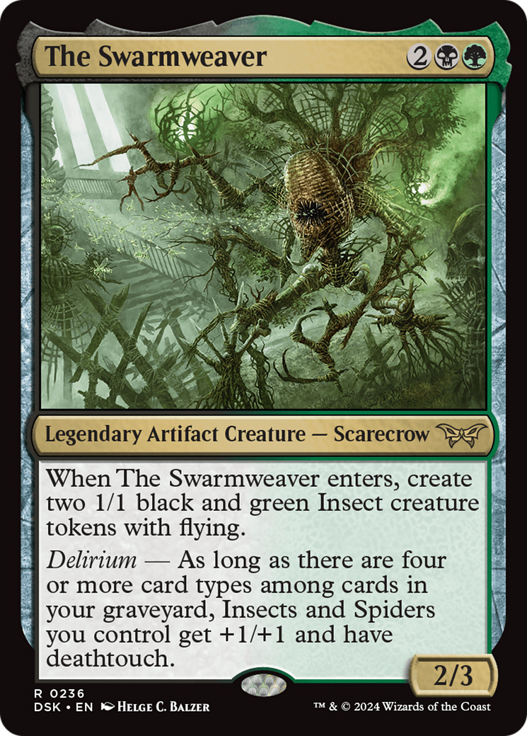 The Swarmweaver (0236) [Duskmourn: House of Horror] | Grognard Games
