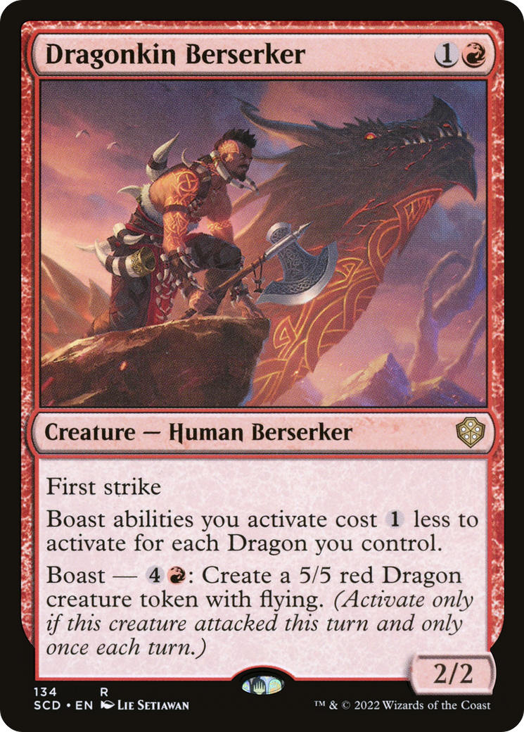 Dragonkin Berserker [Starter Commander Decks] | Grognard Games