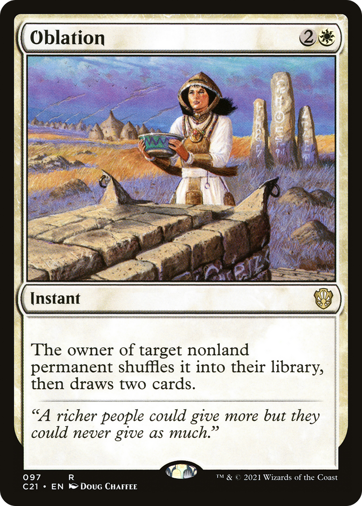 Oblation [Commander 2021] | Grognard Games