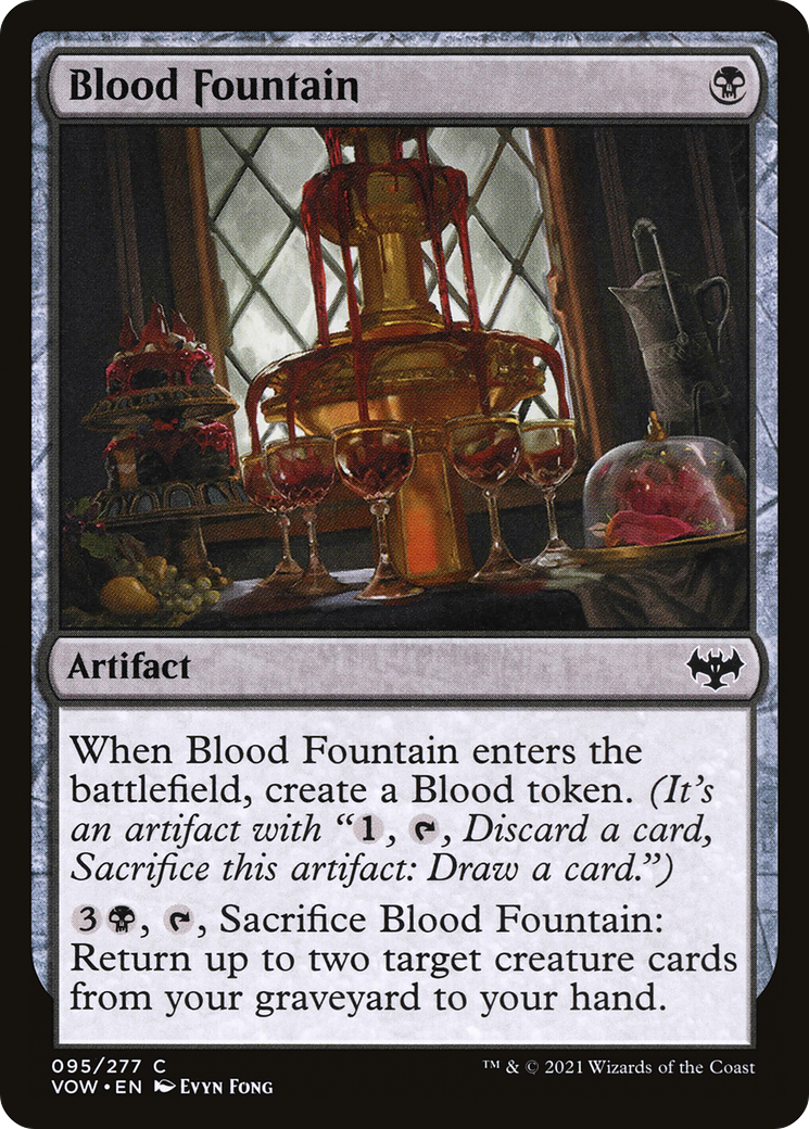 Blood Fountain [Innistrad: Crimson Vow] | Grognard Games