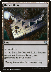 Buried Ruin [Phyrexia: All Will Be One Commander] | Grognard Games