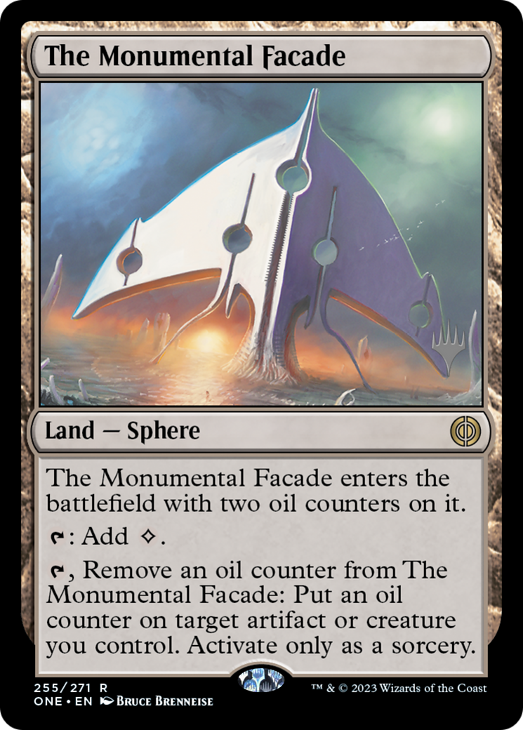 The Monumental Facade (Promo Pack) [Phyrexia: All Will Be One Promos] | Grognard Games
