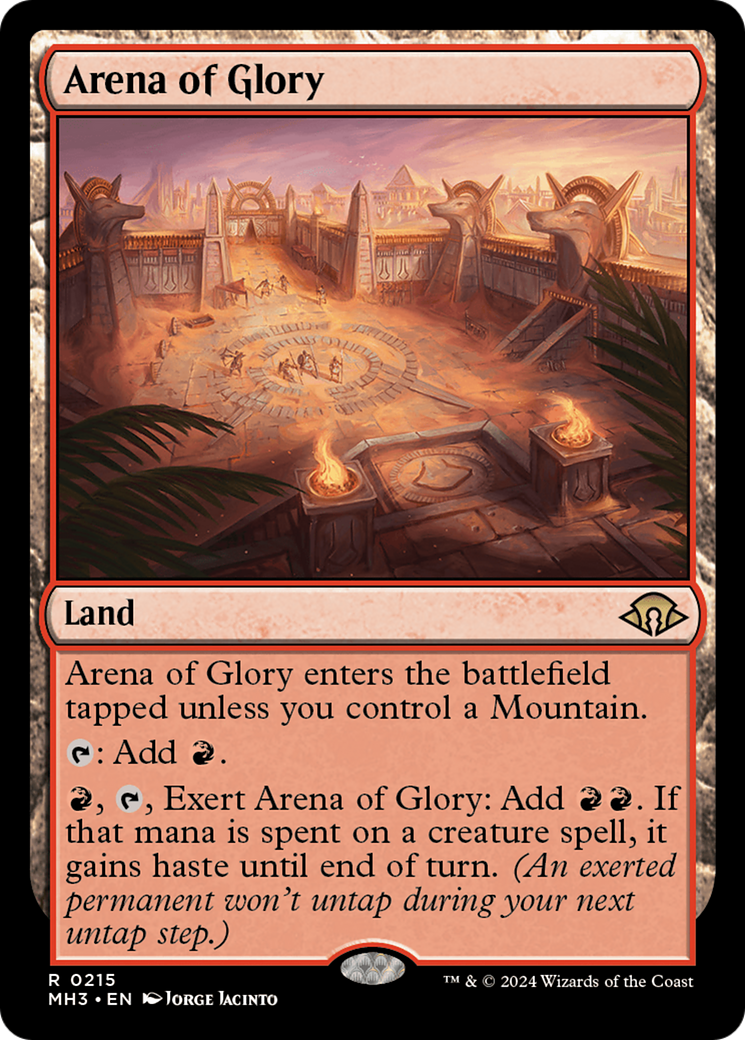 Arena of Glory [Modern Horizons 3] | Grognard Games