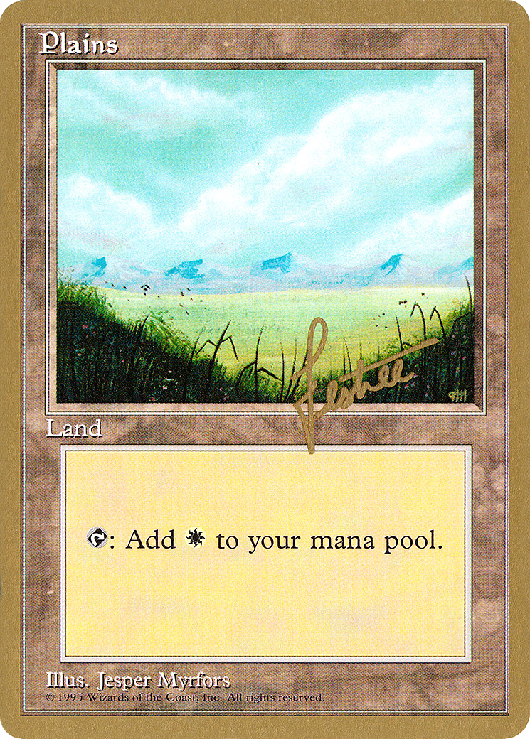 Plains (bl364) (Bertrand Lestree) [Pro Tour Collector Set] | Grognard Games