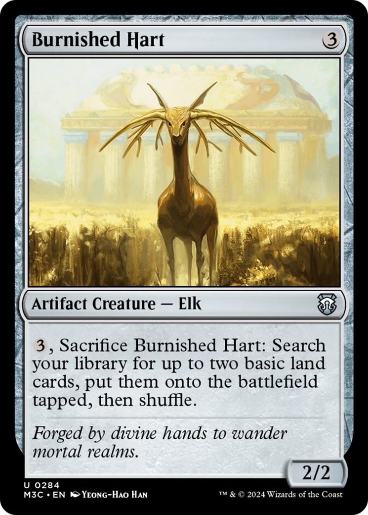 Burnished Hart (Ripple Foil) [Modern Horizons 3 Commander] | Grognard Games