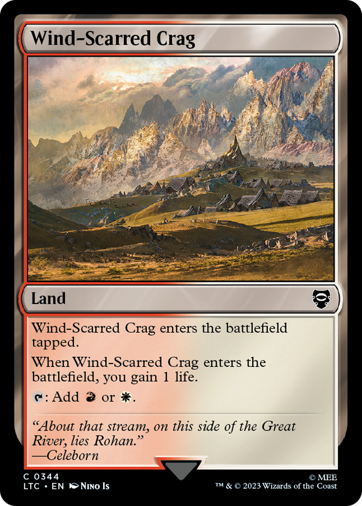 Wind-Scarred Crag [The Lord of the Rings: Tales of Middle-Earth Commander] | Grognard Games