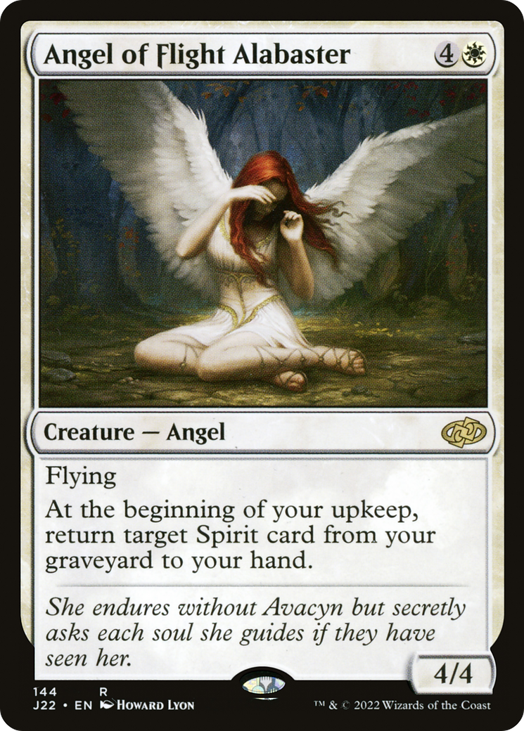 Angel of Flight Alabaster [Jumpstart 2022] | Grognard Games