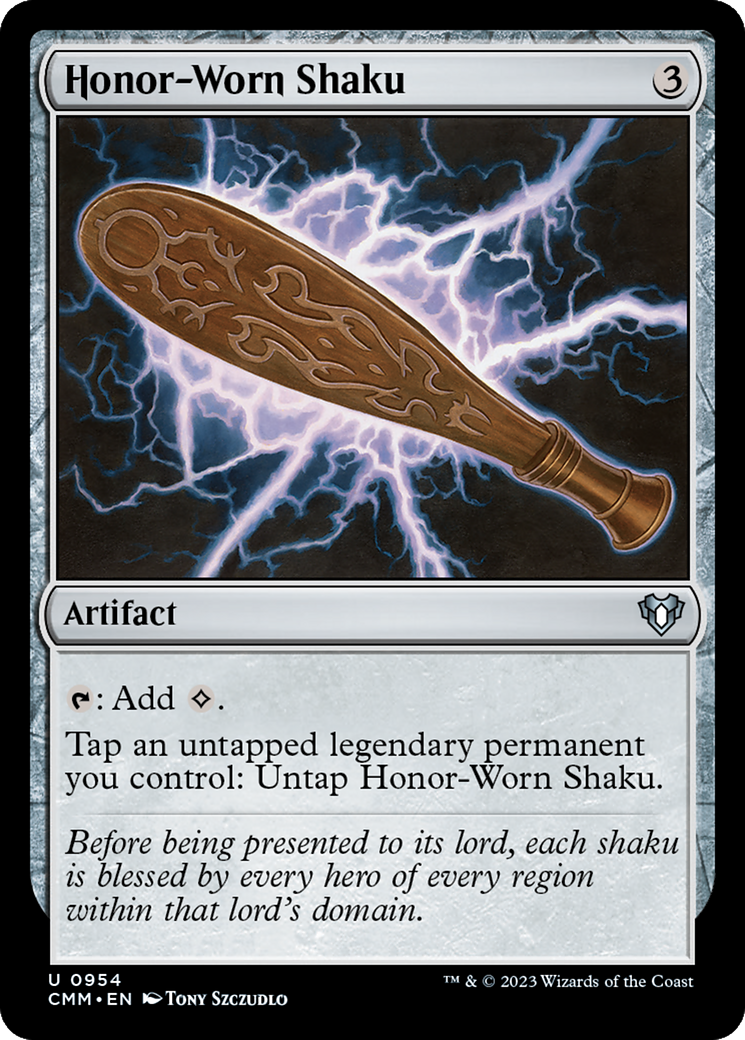 Honor-Worn Shaku [Commander Masters] | Grognard Games