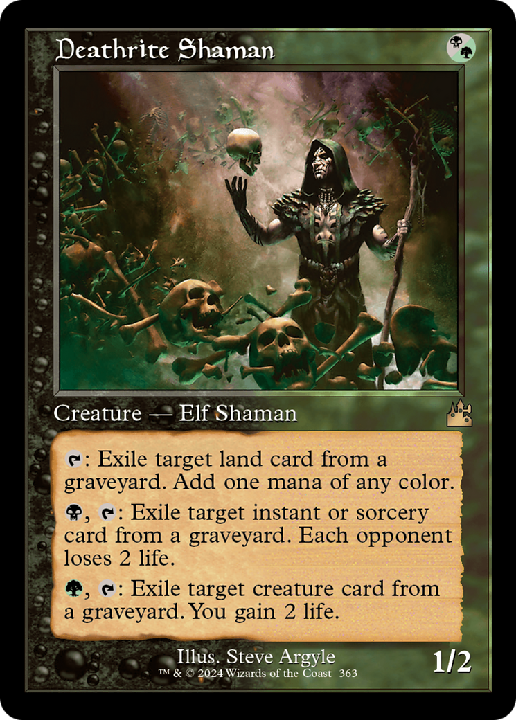 Deathrite Shaman (Retro Frame) [Ravnica Remastered] | Grognard Games