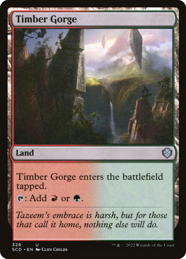 Timber Gorge [Starter Commander Decks] | Grognard Games