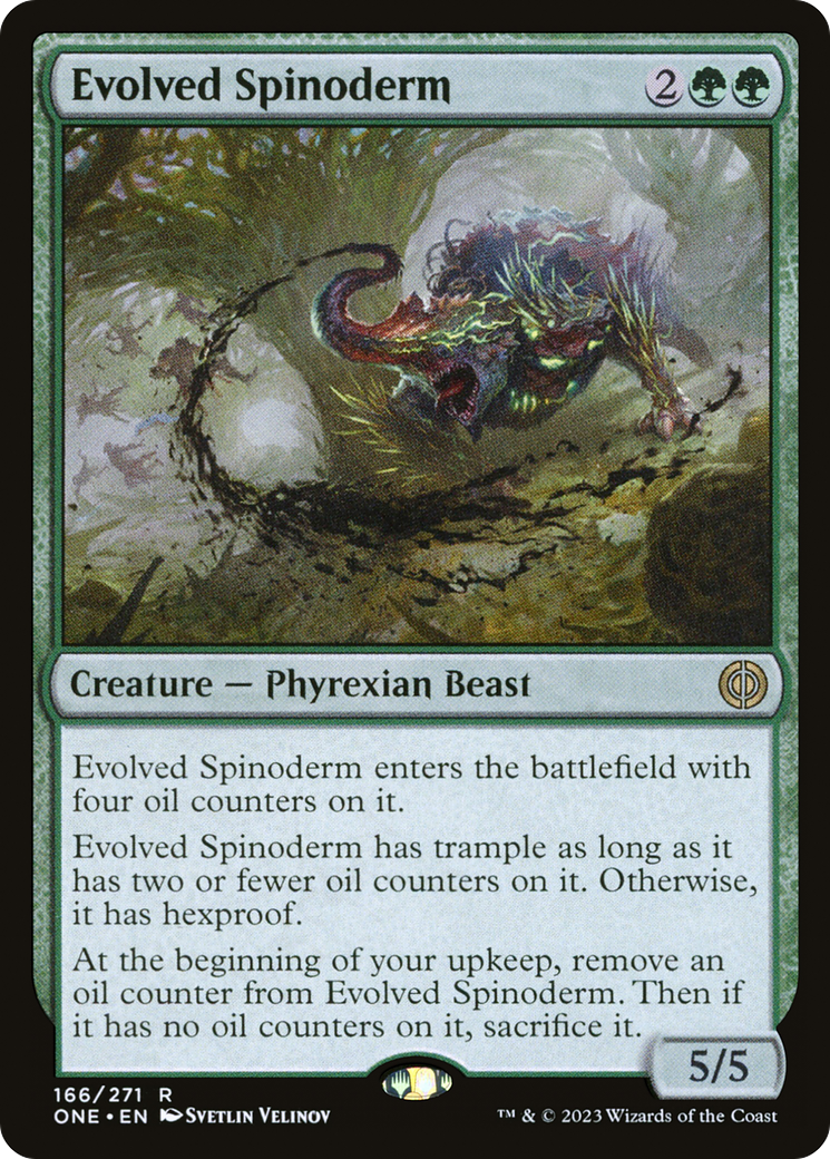 Evolved Spinoderm [Phyrexia: All Will Be One] | Grognard Games