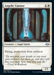 Angelic Curator (Foil Etched) [Modern Horizons 2] | Grognard Games