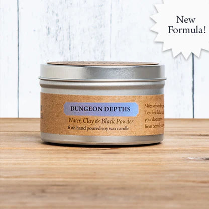 Dungeon Depths (6oz) Cantrip Candle | Grognard Games
