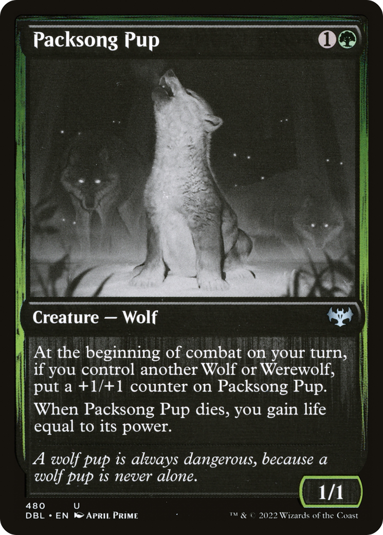 Packsong Pup [Innistrad: Double Feature] | Grognard Games